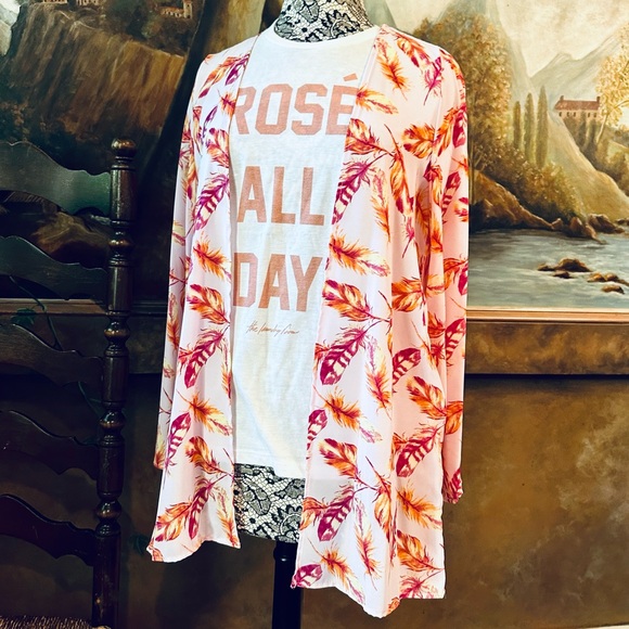 ✨💖 Rose All Day Oversized Tee Shirt ✨ XS 💖 - Picture 10 of 10